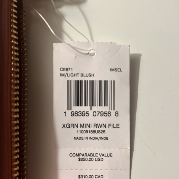 Coach Pink And Good Crossbody Bag with Tag retails for around $230 no stains - Picture 4 of 4